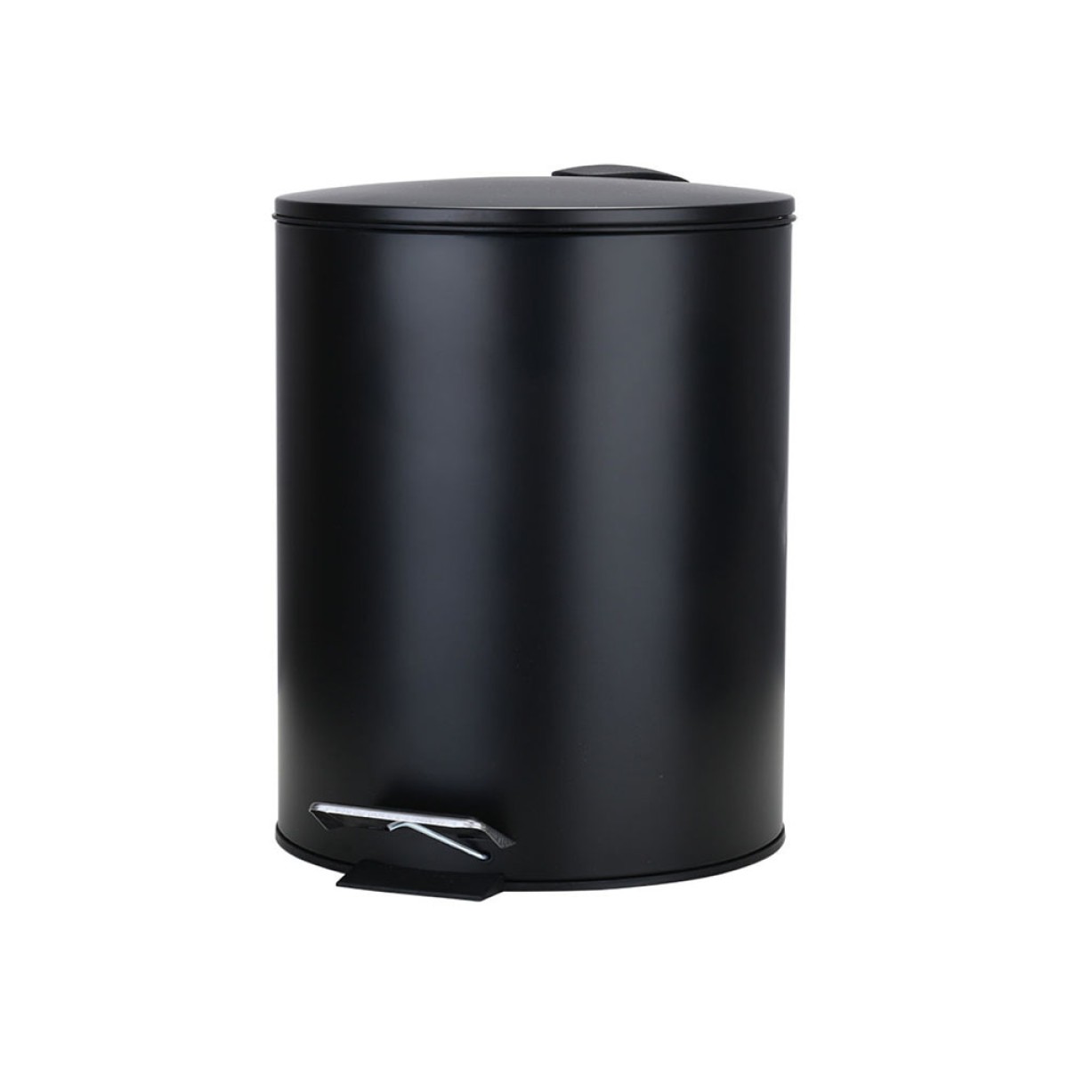 Estia Homely Χαρτοδοχείο Μπάνιου Classic 5lt με Soft Close - Ματ Μαύρο