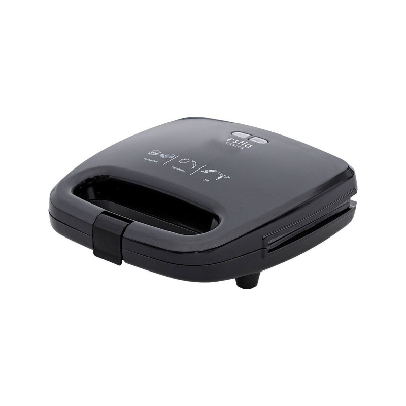 Estia Black Plus Τοστιέρα 750W 2 Θέσεων 06-10027