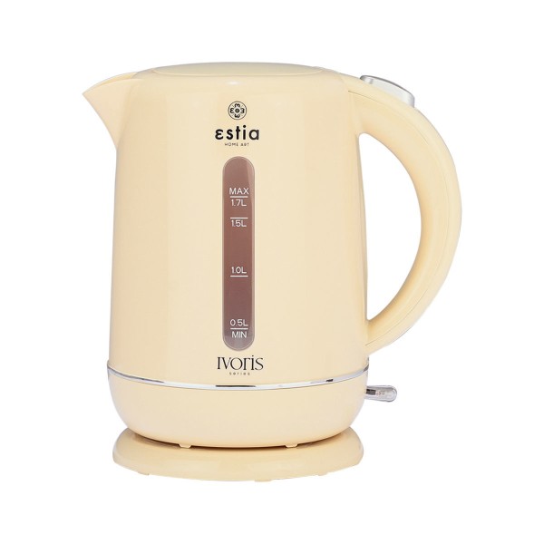 Estia Ivoris Βραστήρας 2200W Πλαστικός με Χωρητικότητα 1.7Lt