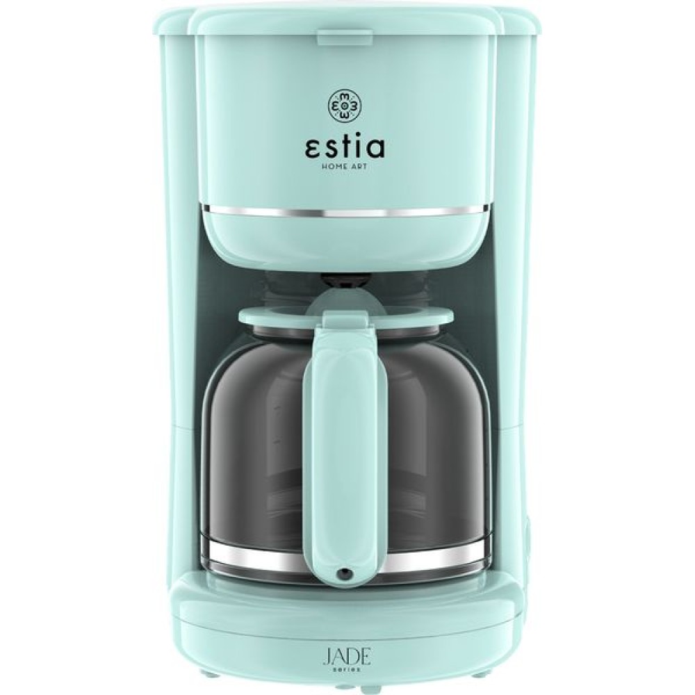 Estia Jade Καφετιέρα Φίλτρου 900W Πλαστική με Γυάλινη Κανάτα 1.5lt 06-27346