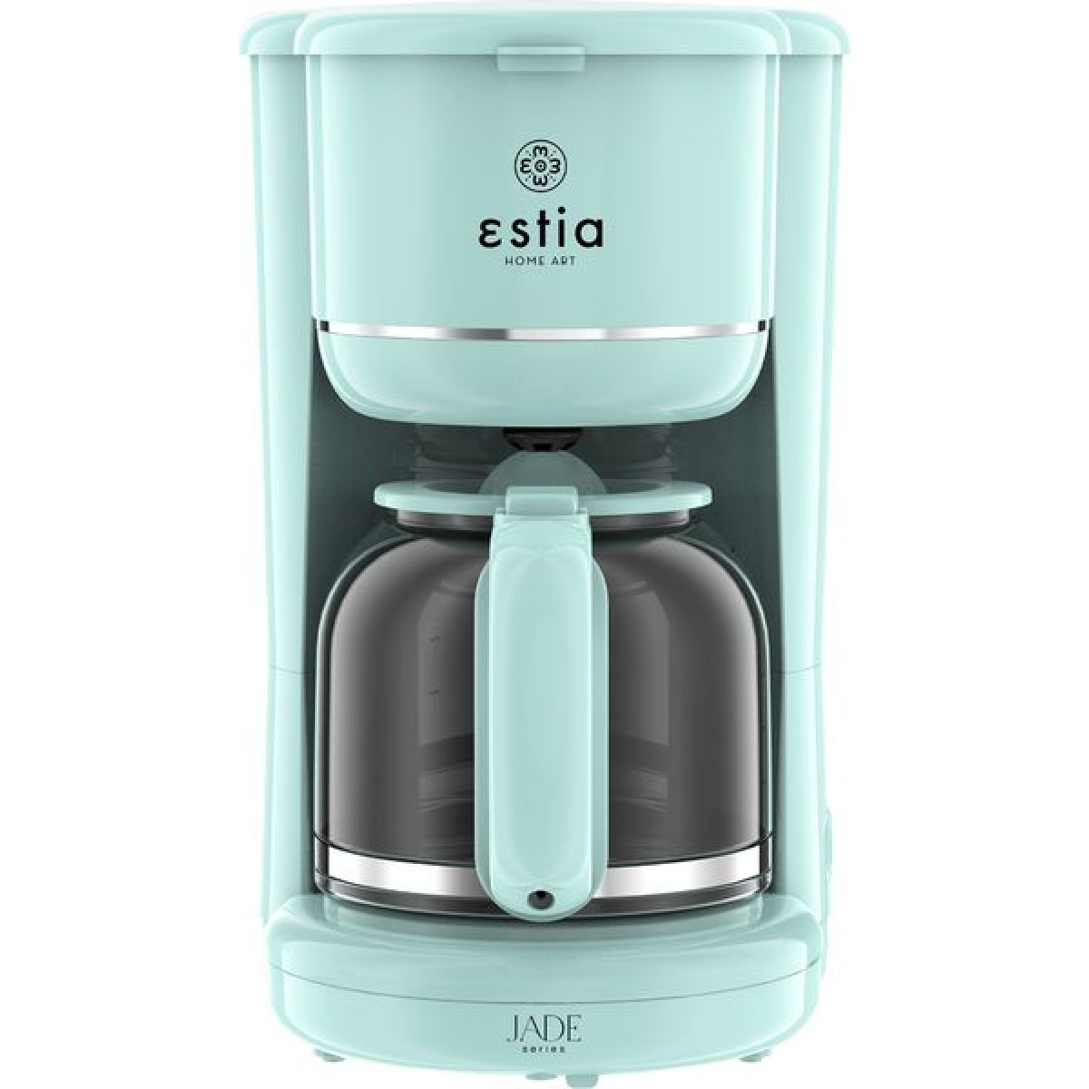 Estia Jade Καφετιέρα Φίλτρου 900W Πλαστική με Γυάλινη Κανάτα 1.5lt 06-27346