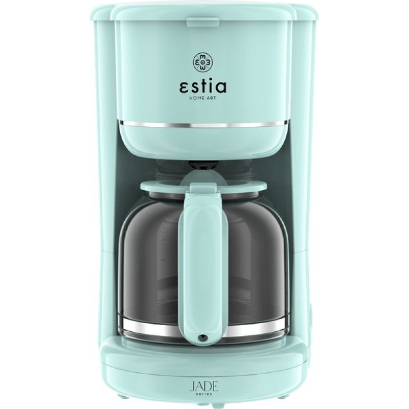 Estia Jade Καφετιέρα Φίλτρου 900W Πλαστική με Γυάλινη Κανάτα 1.5lt 06-27346