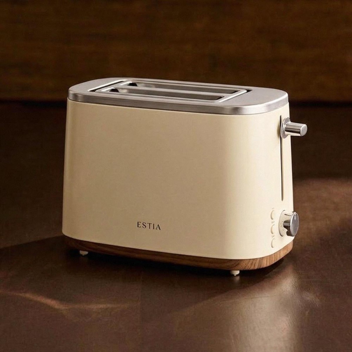 ESTIA Ηλεκτρική Φρυγανιέρα 800W 2 Θέσεων – Pure Cream