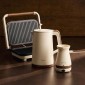 ESTIA Pure Cream Σετ Πρωινού 3τμχ – Τοστιέρα Grill 1300W, Ηλεκτρικός Βραστήρας 1800W 1.7L & Ηλεκτρικό Μπρίκι 1000W