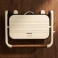 ESTIA Τοστιέρα με Αντικολλητικές Πλάκες Grill 1300W 2 Θέσεων – Pure Cream