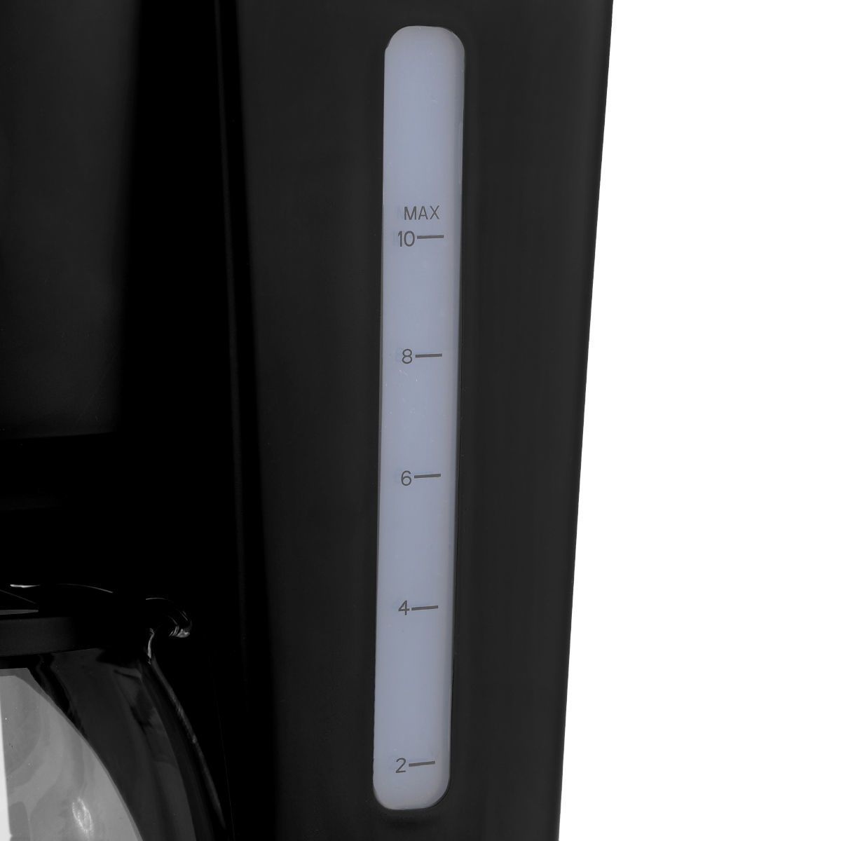 Estia Ιntense Dark Καφετιέρα Φίλτρου 1000W Πλαστική με Γυάλινη Κανάτα 1.25lt 