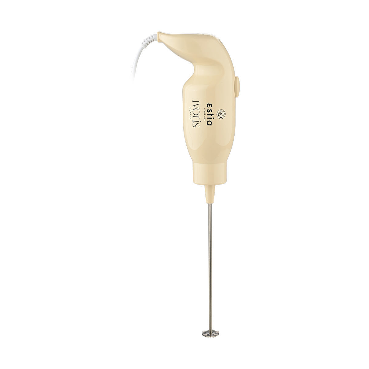 Estia Ivoris Ηλεκτρική Φραπεδιέρα Χειρός 25W με Ανοξείδωτο Αναδευτήρα & Δοσομετρητή