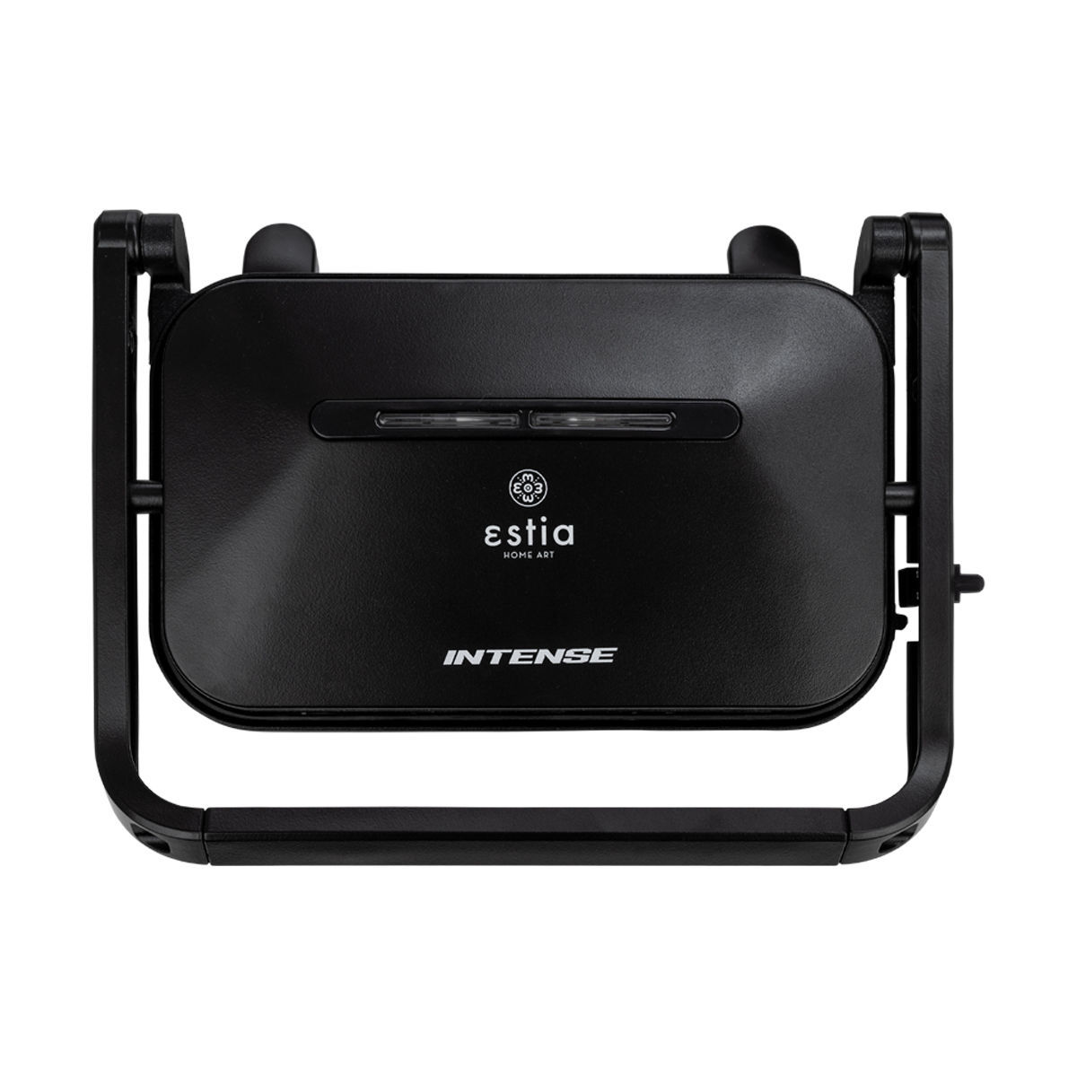 Estia Intense Dark Τοστιέρα 1300W 2 Θέσεων με Αντικολλητικές Πλάκες Grill