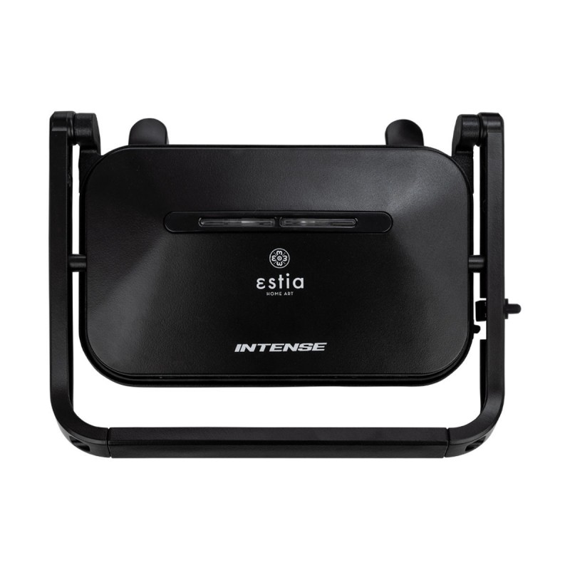 Estia Intense Dark Τοστιέρα 1300W 2 Θέσεων με Αντικολλητικές Πλάκες Grill
