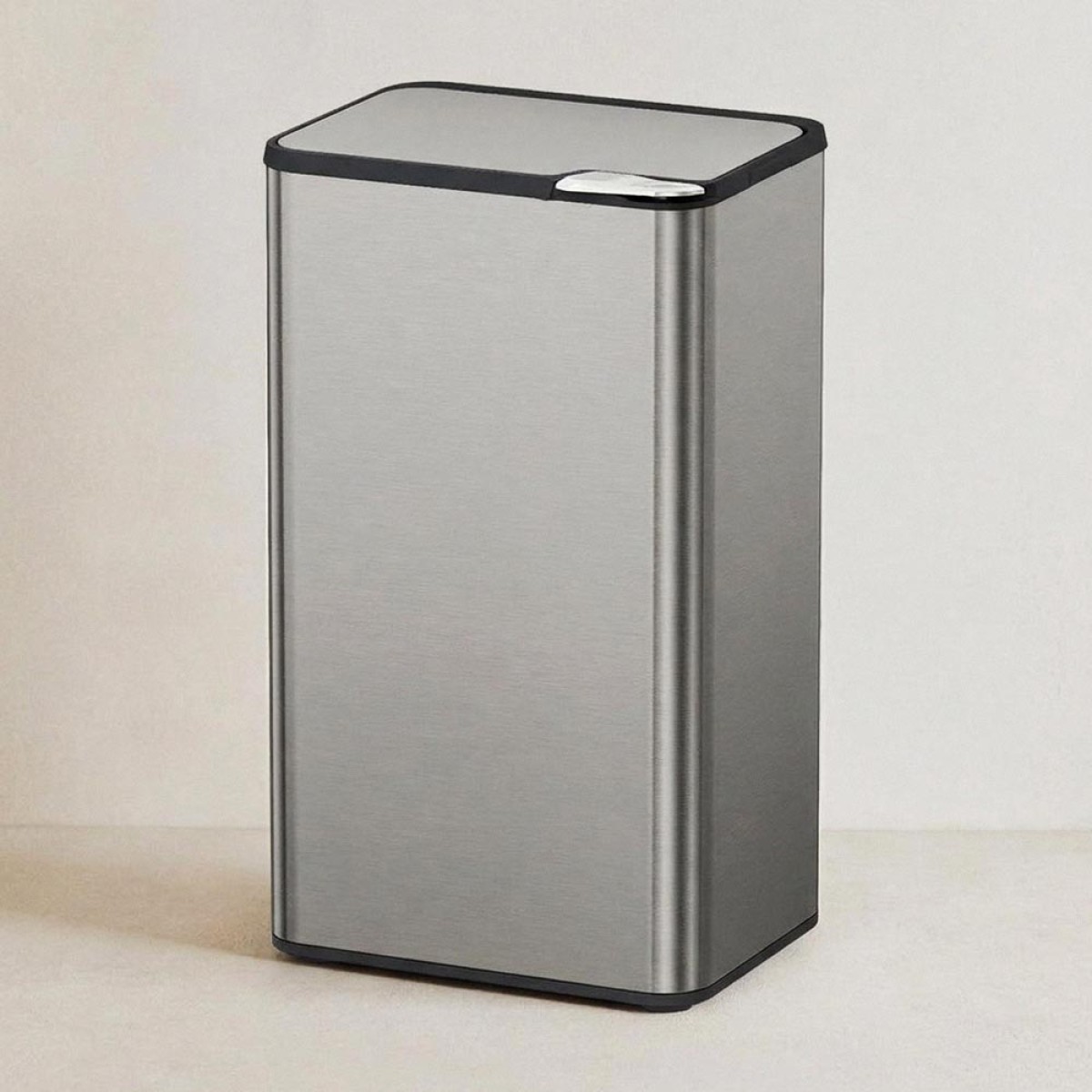 ESTIA Tapbin Κάδος Απορριμμάτων 80Lt Γκρι με Άνοιγμα One-Touch με Κουμπί