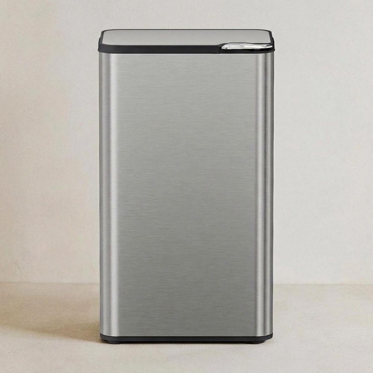 ESTIA Tapbin Κάδος Απορριμμάτων 80Lt Γκρι με Άνοιγμα One-Touch με Κουμπί