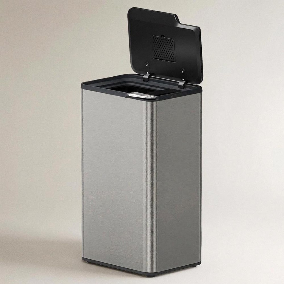 ESTIA Tapbin Κάδος Απορριμμάτων 80Lt Γκρι με Άνοιγμα One-Touch με Κουμπί