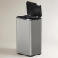 ESTIA Tapbin Κάδος Απορριμμάτων 80Lt Γκρι με Άνοιγμα One-Touch με Κουμπί