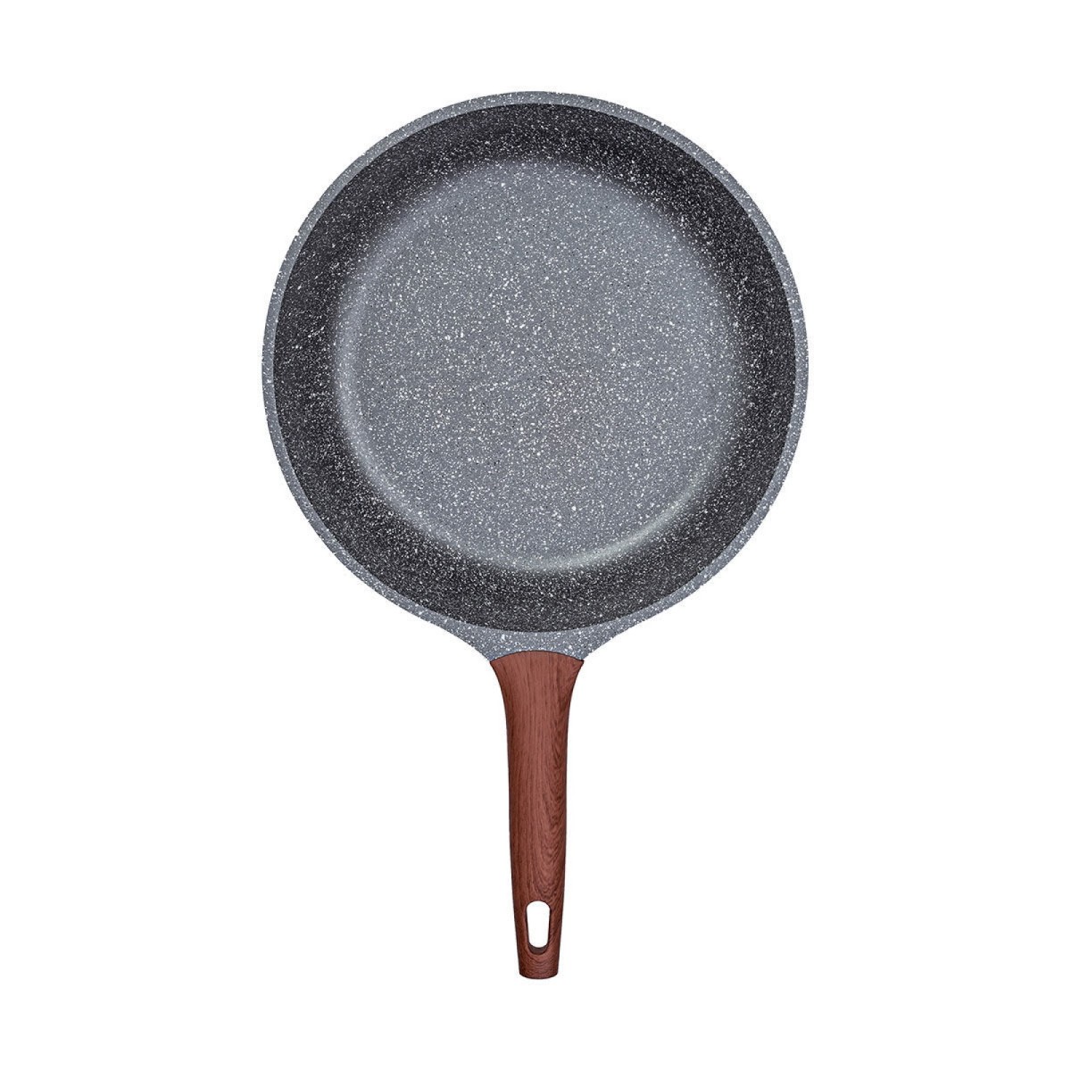 Estia Stone Σετ 3 Τηγάνια (20cm + 26cm + 28cm) & Γκριλιέρα 28cm – Χυτό Αλουμίνιο Υψηλής Ποιότητας & Αντικολλητική Επίστρωση Πέτρας