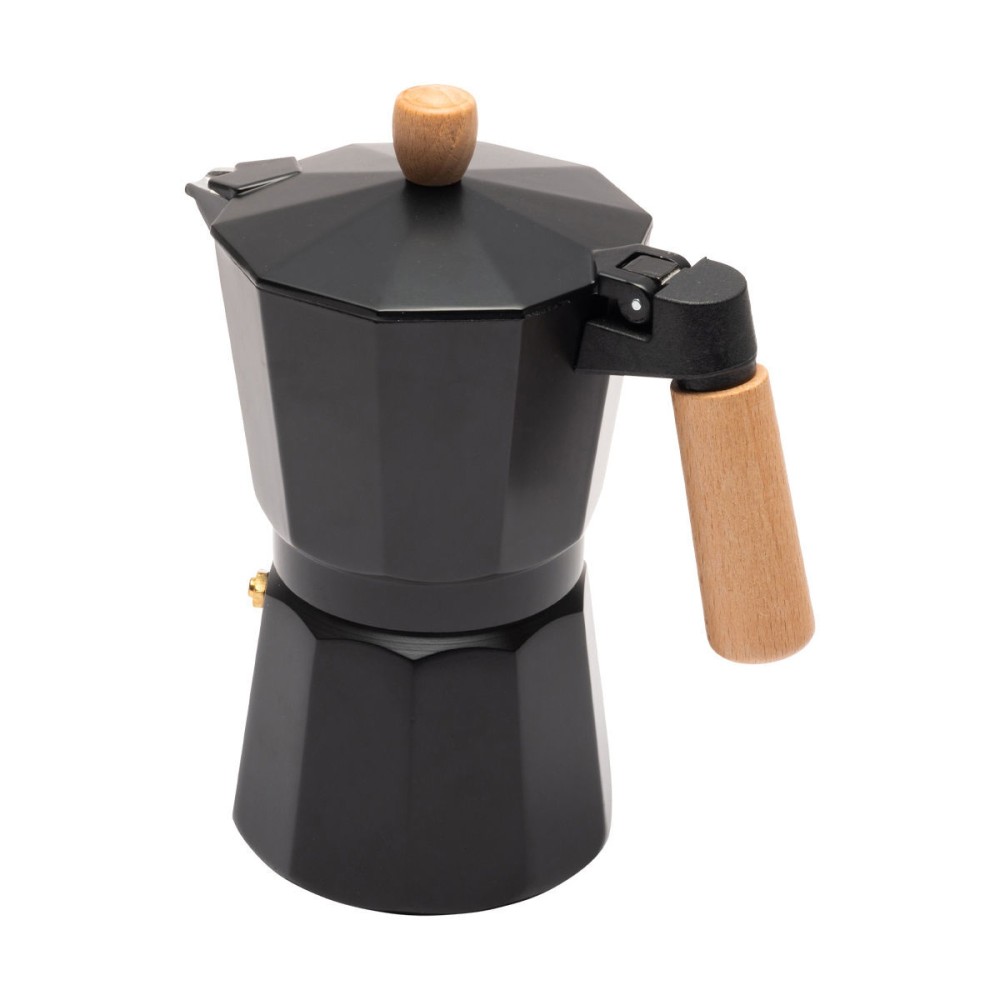 Μπρίκι Espresso 300ml 6 Φλυτζάνια Αλουμινίου Estia Black 01-20651
