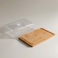 ESTIA Τυριέρα από Ξύλο με Καπάκι (24x18x7.5) - Bamboo Essentials