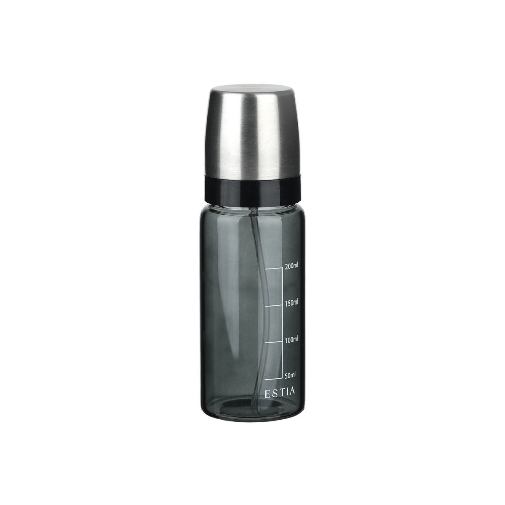 ESTIA ΓΥΑΛΙΝΟ ΔΟΧΕΙΟ ΓΙΑ ΛΑΔΙ & ΞΥΔΙ 230ml ΜΕ ΡΟΗ ΚΑΙ ΚΕΦΑΛΗ ΨΕΚΑΣΜΟΥ