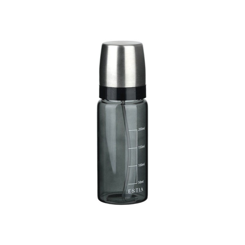 ESTIA ΓΥΑΛΙΝΟ ΔΟΧΕΙΟ ΓΙΑ ΛΑΔΙ & ΞΥΔΙ 230ml ΜΕ ΡΟΗ ΚΑΙ ΚΕΦΑΛΗ ΨΕΚΑΣΜΟΥ