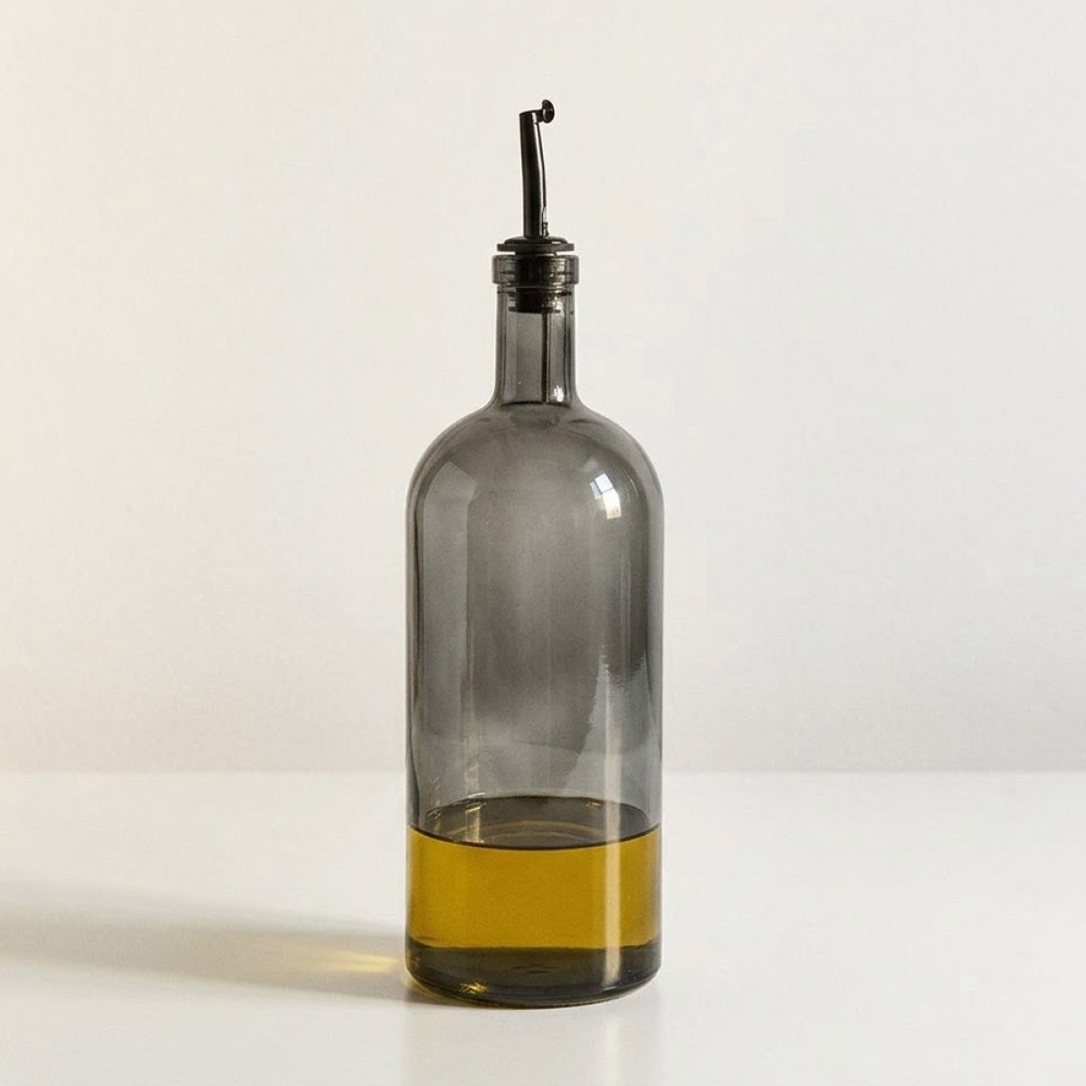ESTIA Γυάλινο Μπουκάλι Λαδιού 750ml Γκρι - Nebula