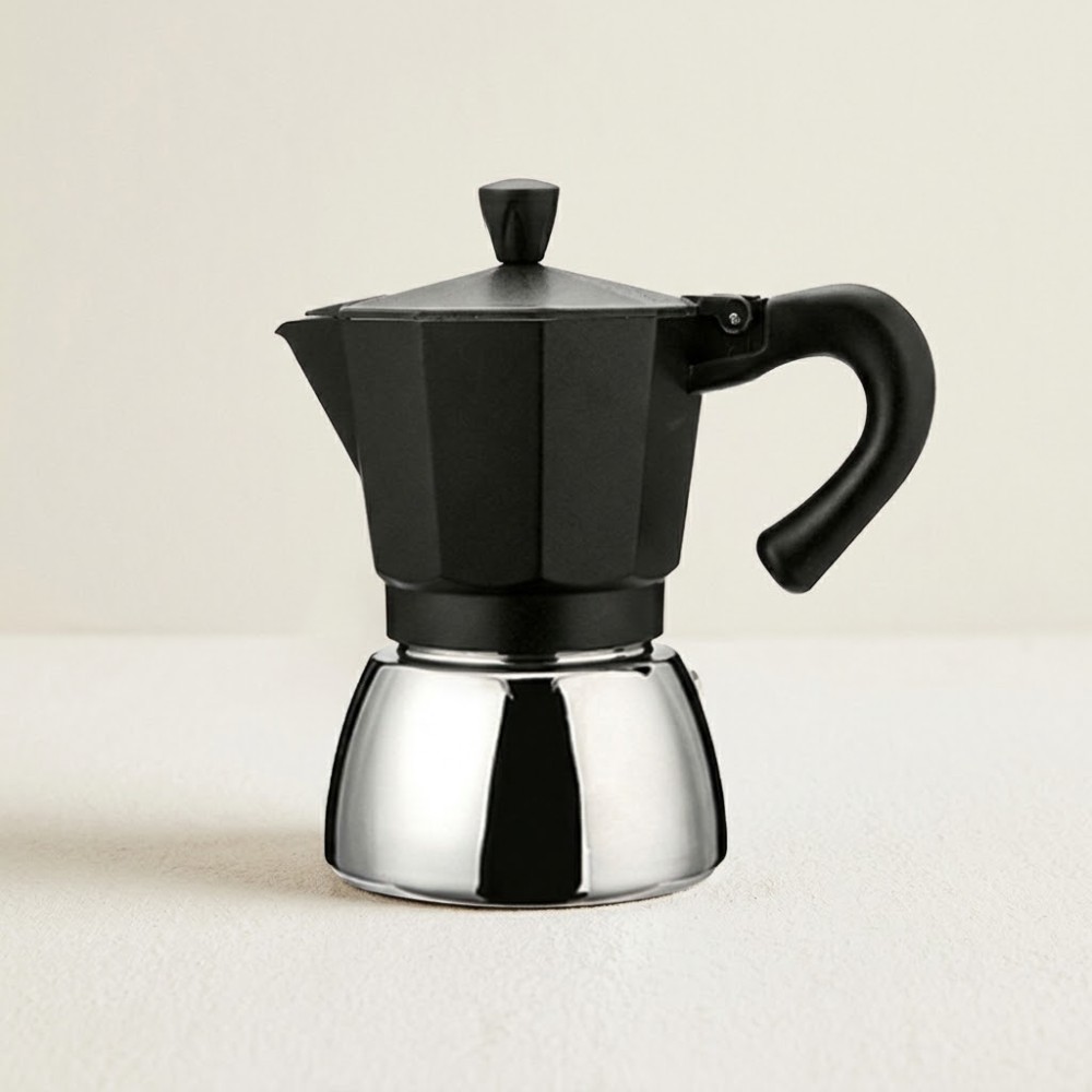 ESTIA Μπρίκι Espresso 150ml Εστίας Αλουμινίου – Grano Moka Pot