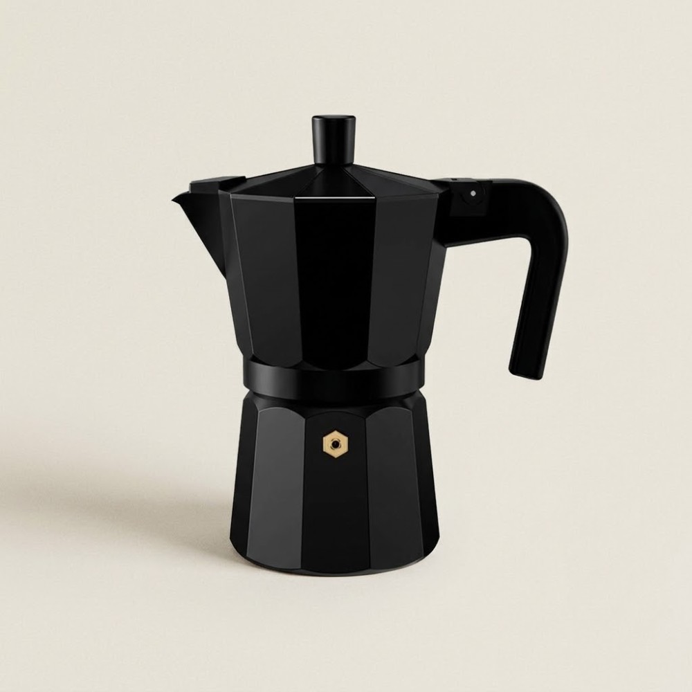 ESTIA Μπρίκι Espresso 150ml Εστίας Αλουμινίου – Trieste Moka Pot