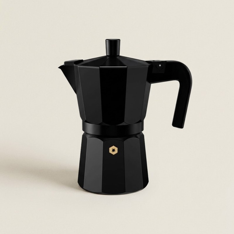 ESTIA Μπρίκι Espresso 150ml Εστίας Αλουμινίου – Trieste Moka Pot