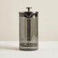 ESTIA Γυάλινη Καφετιέρα 1000ml με Έμβολο Γκρι – Yalo