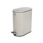 Estia Slim Mat Taupe Πεντάλ 5Lt Μεταλλικό με Soft Close 02-19129