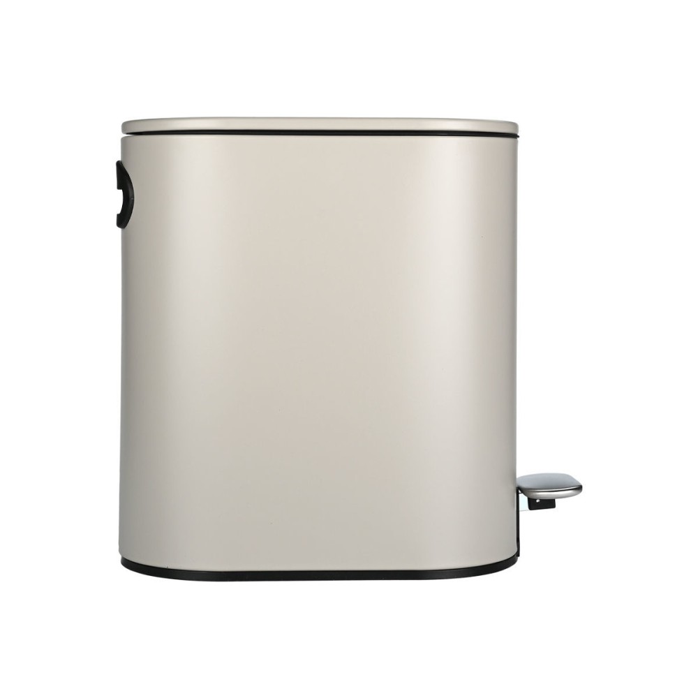 Estia Slim Mat Taupe Σετ Πεντάλ 5Lt + Πιγκάλ Μεταλλικό με Soft Close 02-19129-03