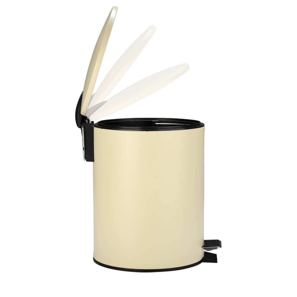 Estia Classic Ivory Πεντάλ 5lt Μεταλλικό με Soft Close 02-3784