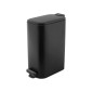 Estia Slim Black Κάδος Απορριμμάτων Κουζίνας 30L με Μηχανισμό Soft Close & Αποσπώμενο Κάδο