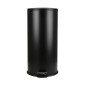 Estia Classic Black Ανοξείδωτος Κάδος Απορριμμάτων Κουζίνας 30lt με Μηχανισμό Soft Close & Αποσπώμενο Κάδο