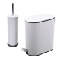 Estia Slim Mat White Σετ Πεντάλ 5Lt + Πιγκάλ Μεταλλικό με Soft Close 02-14575-92