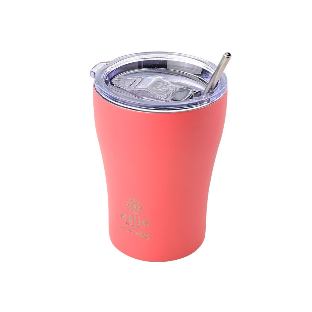 Θερμός Coffee Mug 350ml Estia Save The Aegean Fusion Coral 01-12199