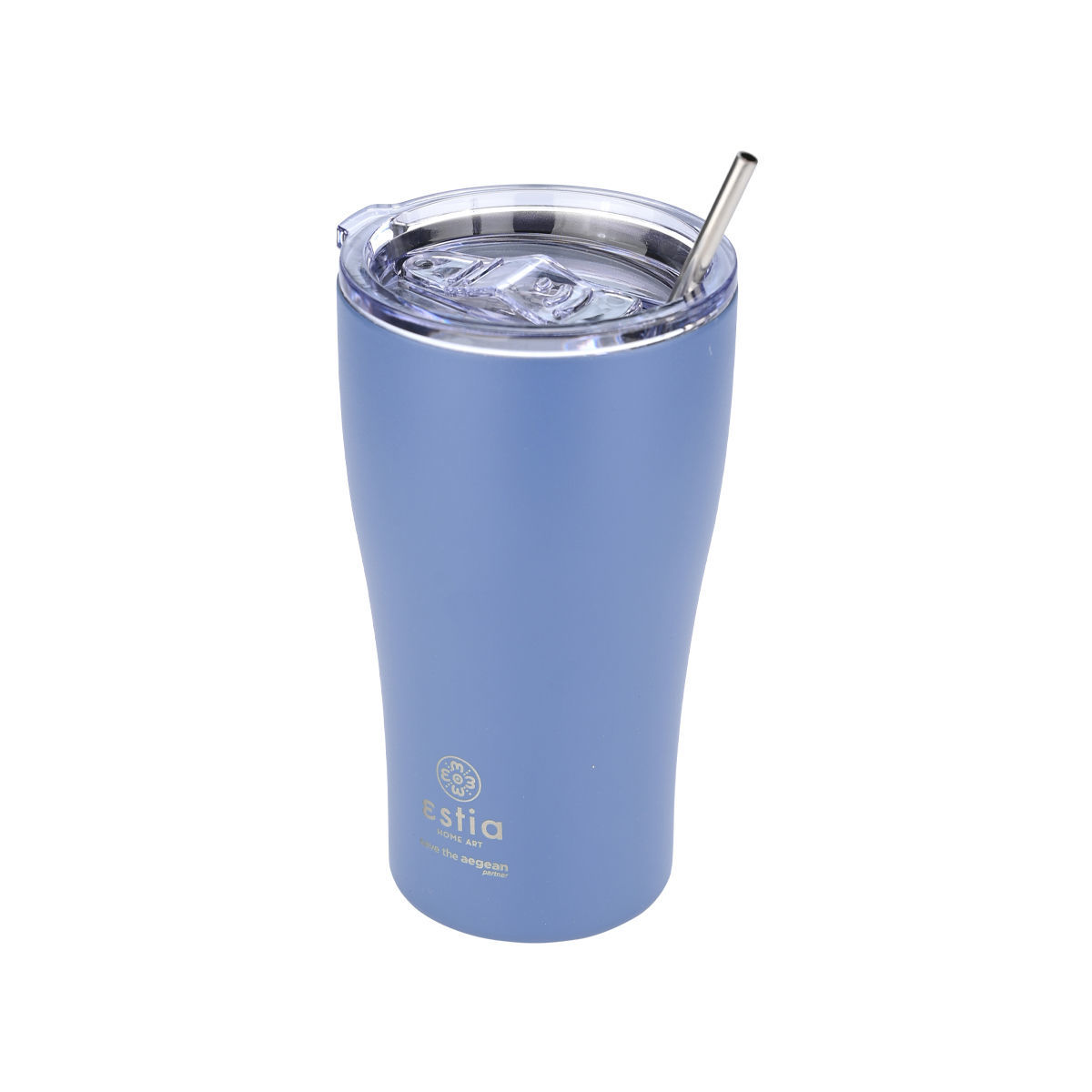 Θερμός Coffee Mug 500ml Estia Save The Aegean Denim Blue 01-23188