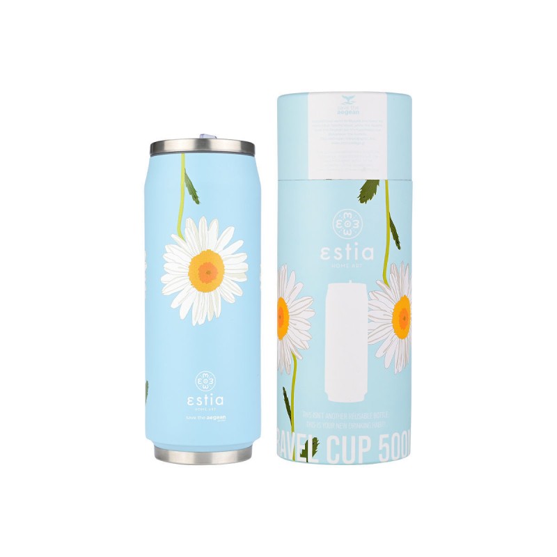 Θερμός Travel Cup 500ml Estia Save The Aegean Dreamy Sky 01-22808