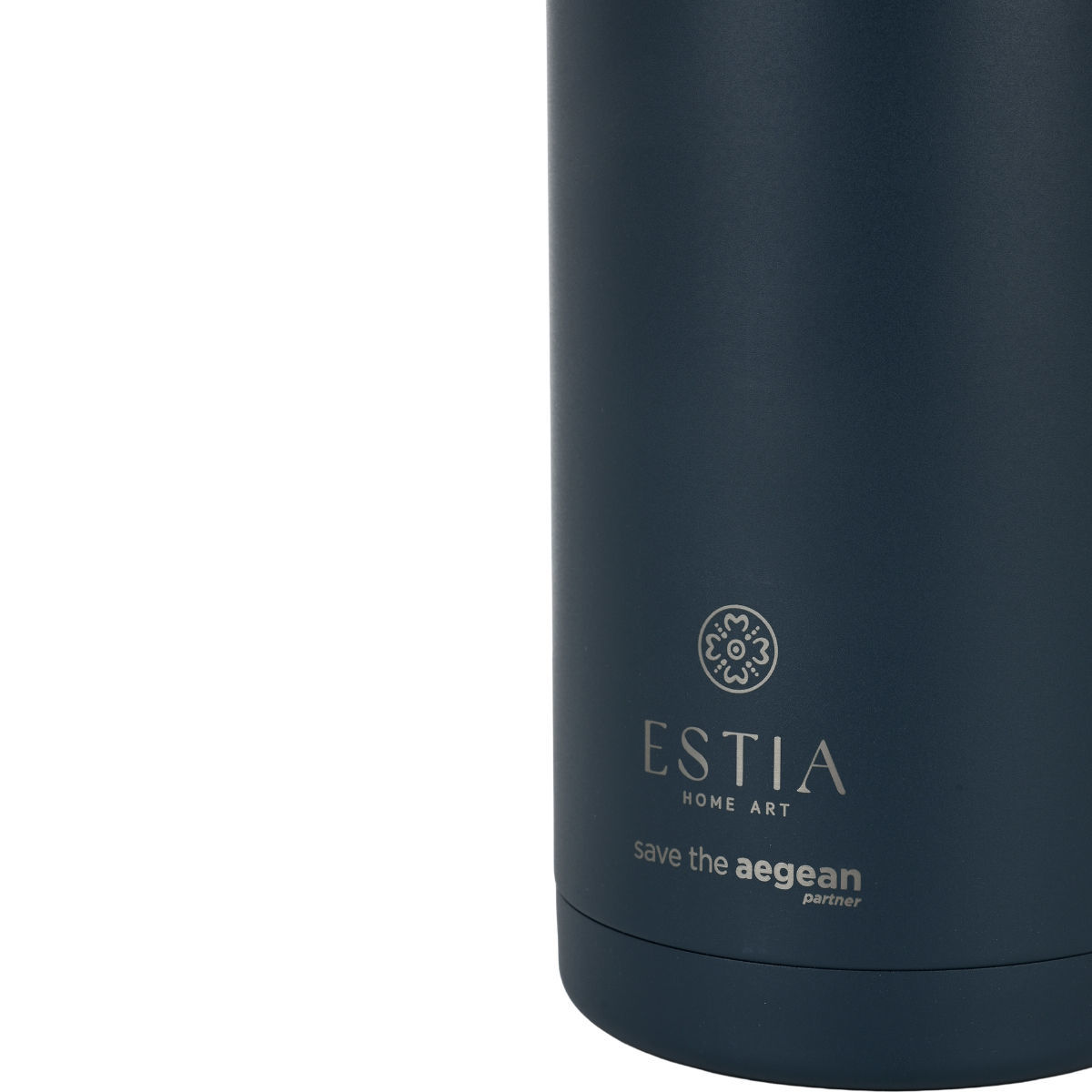 ESTIA Lift Bottle Μεγάλο Ανοξείδωτο Θερμός 1.8lt Indigo με Εργονομική Λαβή