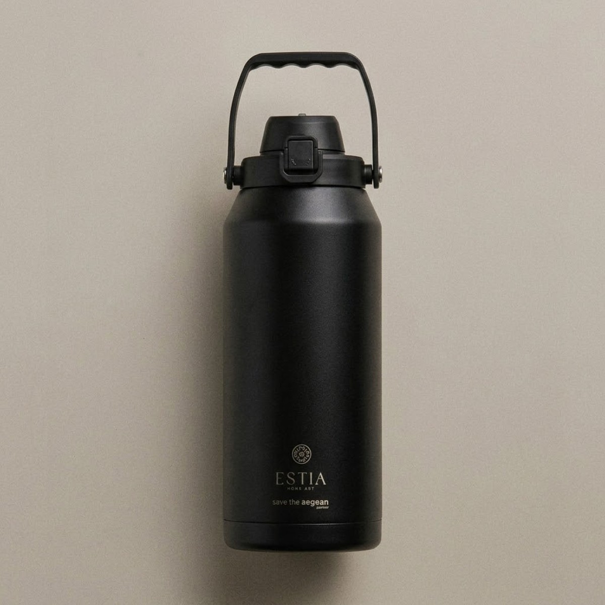 ESTIA Lift Bottle Μεγάλο Ανοξείδωτο Θερμός 1.8lt Void με Εργονομική Λαβή