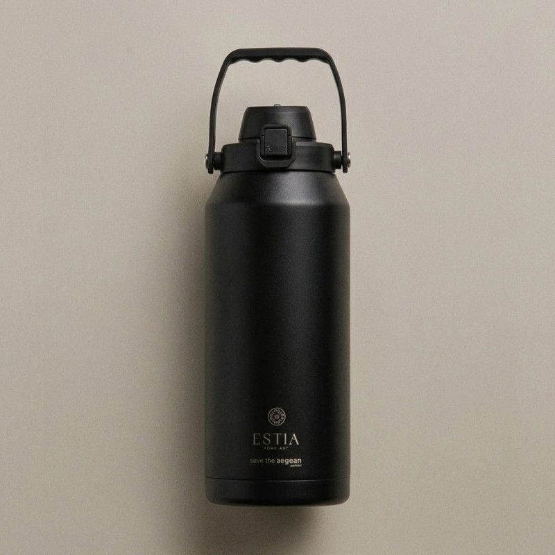 ESTIA Lift Bottle Μεγάλο Ανοξείδωτο Θερμός 1.8lt Void με Εργονομική Λαβή