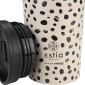 Estia Travel Mug Θερμός 350ml Save The Aegean Leopard Taupe 01-25663