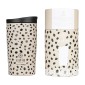 Estia Travel Mug Θερμός 350ml Save The Aegean Leopard Taupe 01-25663