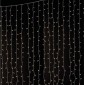 440 LED Κουρτίνα με Διάφανο Καλώδιο Ζεστό Φως Επεκτεινόμενη Σταθερή 2x2,2m Εσωτερ. & Εξωτ. Χώρου Iliadis 78646
