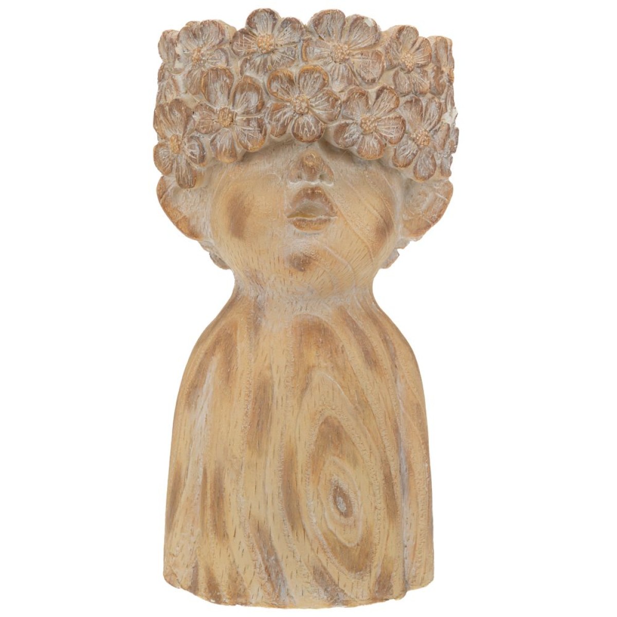 Κασπώ Πρόσωπο από Πολυρεζίνη 26x26x47cm