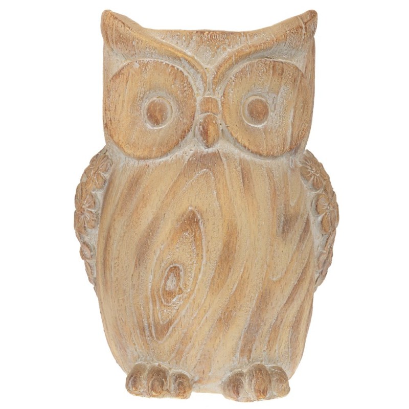 Κασπώ Κουκουβάγια από Πολυρεζίνη 26,5x27x37cm