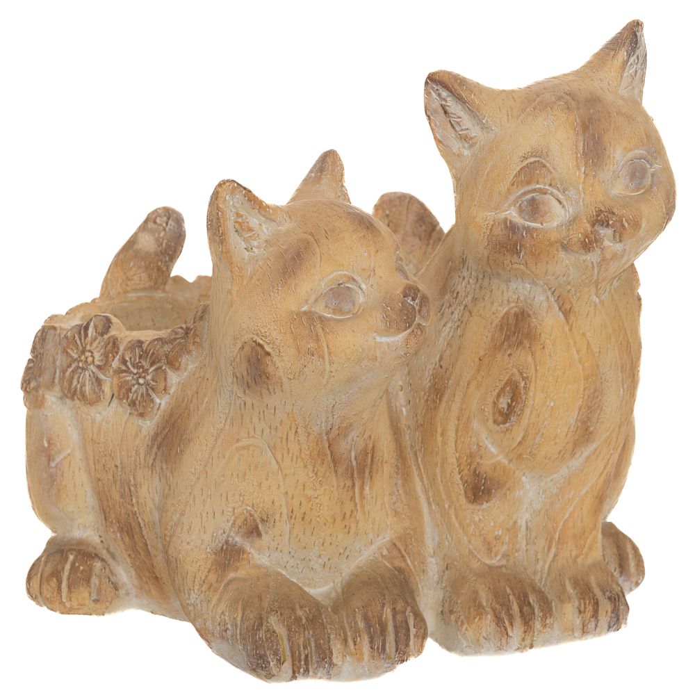 Κασπώ Γάτες από Πολυρεζίνη 36x33x34cm
