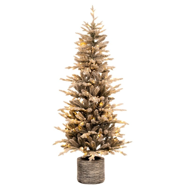 Χριστουγεννιάτικο Δέντρο PRE-LIT ICELAND POTTED FIR 180εκ με 180 LED Θερμά Λευκά & Πολύχρωμα Λαμπάκια 90555