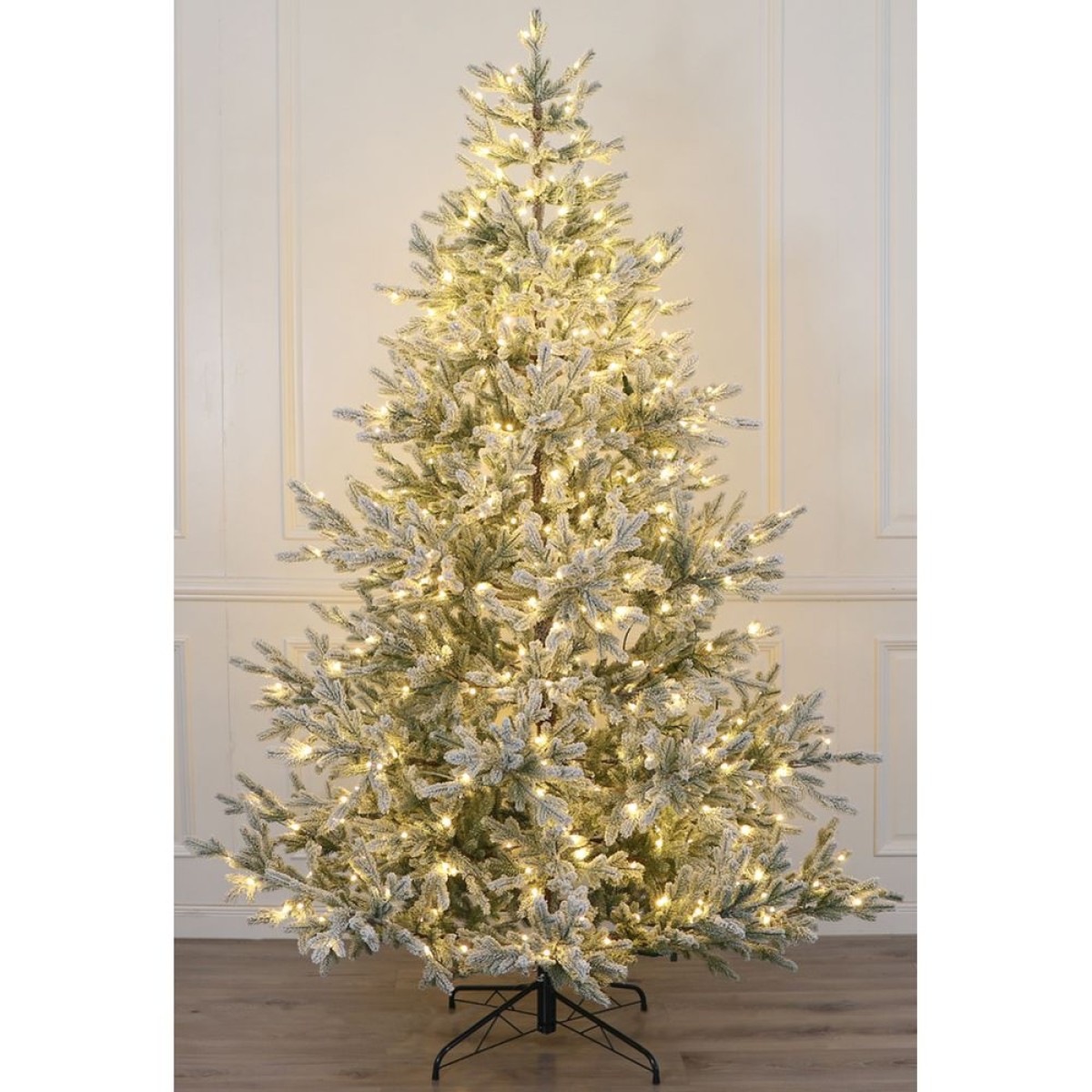 Χριστουγεννιάτικο Δένδρο SNOWY CRYSTAL 240εκ. με 600 Led ζεστά λαμπάκια με 8 προγράμματα - Iliadis Decoration 93829