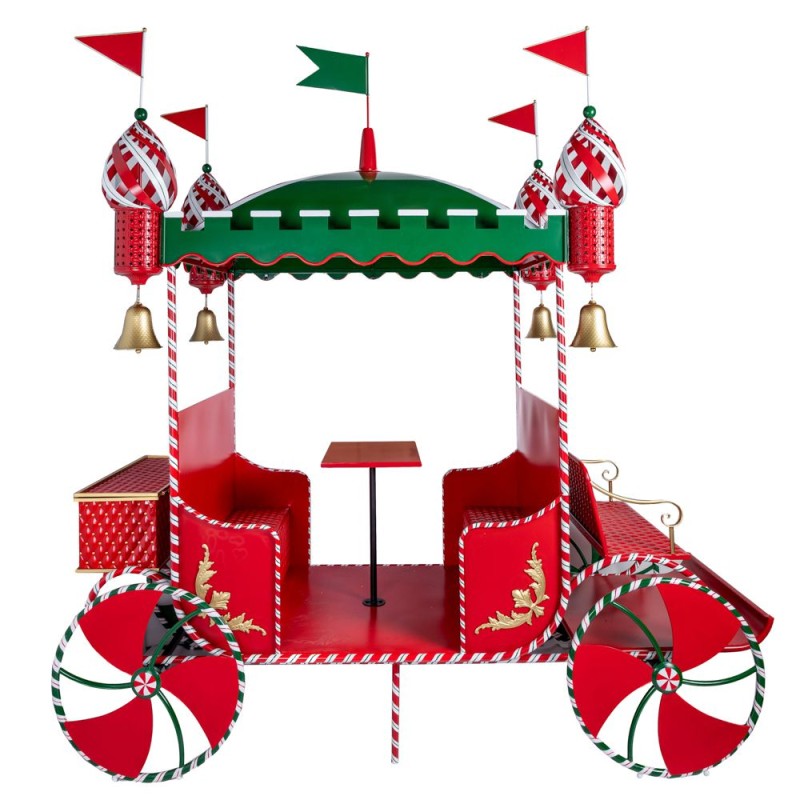 ΚΟΚΚΙΝΗ ΠΡΑΣΙΝΗ ΜΕΤΑΛΛΙΚΗ ΑΜΑΞΑ 265Χ120Χ280ΕΚ