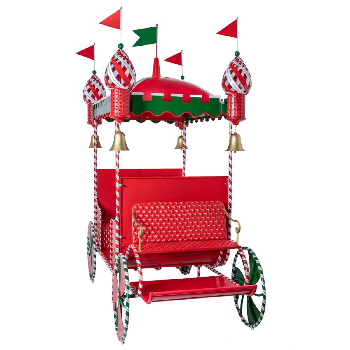 ΚΟΚΚΙΝΗ ΠΡΑΣΙΝΗ ΜΕΤΑΛΛΙΚΗ ΑΜΑΞΑ 265Χ120Χ280ΕΚ