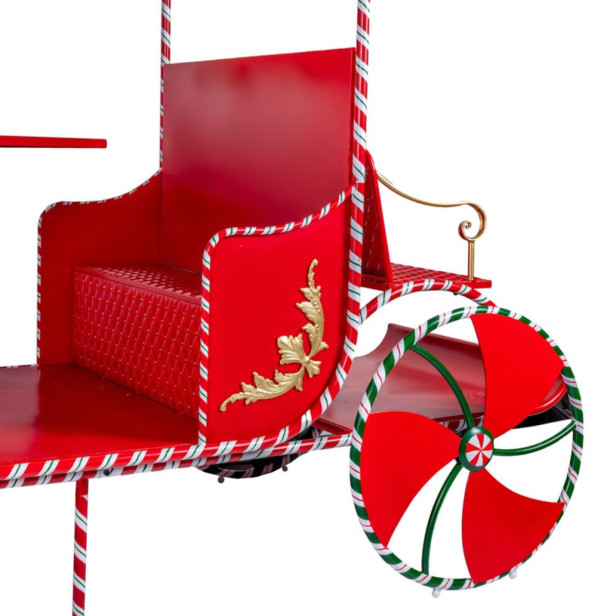 ΚΟΚΚΙΝΗ ΠΡΑΣΙΝΗ ΜΕΤΑΛΛΙΚΗ ΑΜΑΞΑ 265Χ120Χ280ΕΚ